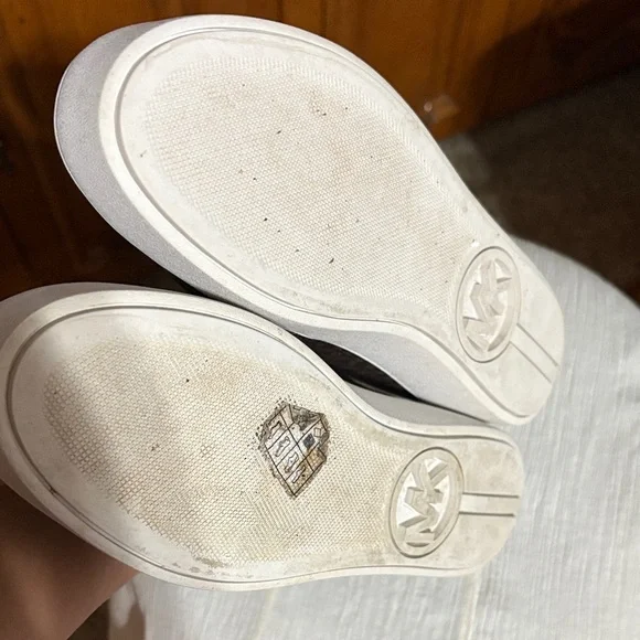 Michael Kors Patterned Brown Slip-On Loafers - Picture 7 of 8